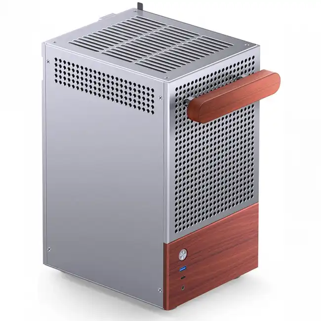 Корпус Jonsbo T6 Silver (Micro-Tower)
