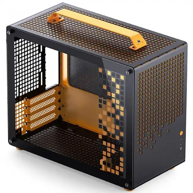 Корпус Jonsbo Jonsplus Z20 Orange/Black (Mini-Tower)