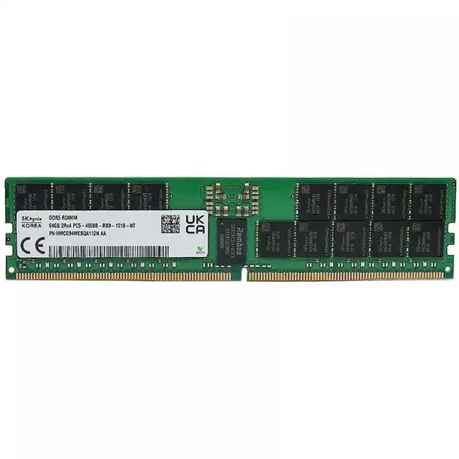 ОЗУ Hynix DDR5 64GB  RDIMM 4800MHz HMCG94MEBQA112N (DIMM, DDR5, 64 Гб, 4800 МГц)