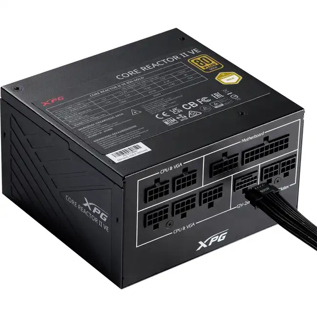 Блок питания XPG CORE REACTOR II VE COREREACTORIIVE850G-BKCEU (850 Вт)