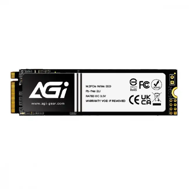 Внутренний жесткий диск AGI AGI512G80AI198R (SSD (твердотельные), 512 ГБ, M.2, PCIe)