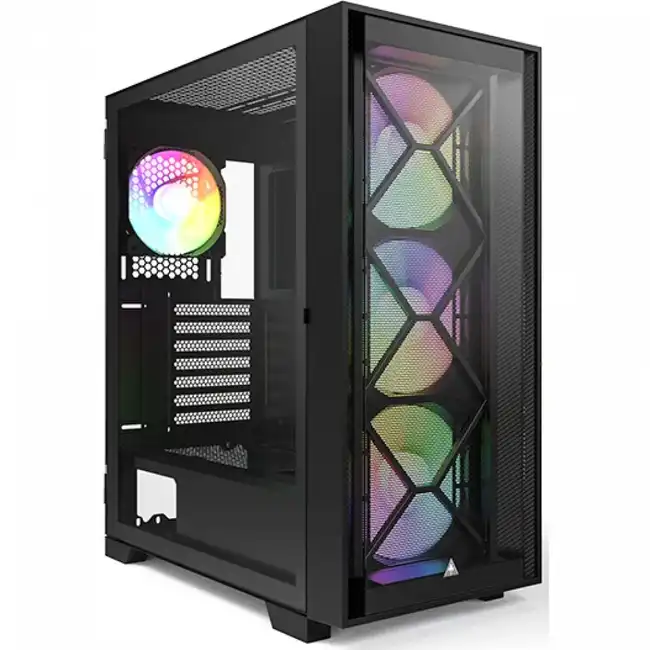 Корпус Montech AIR 1000 PREMIUM BLACK (Midi-Tower)