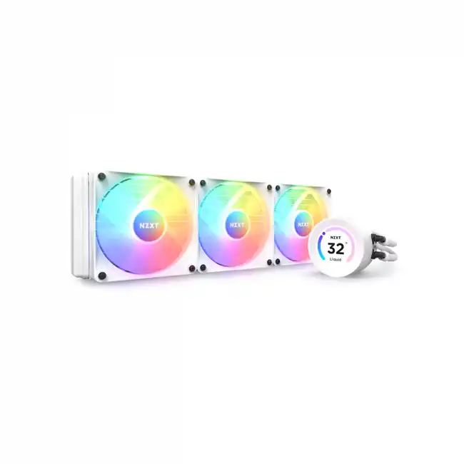 Охлаждение NZXT Kraken Elite 360 RGB RL-KR36E-W1 (Для процессора)