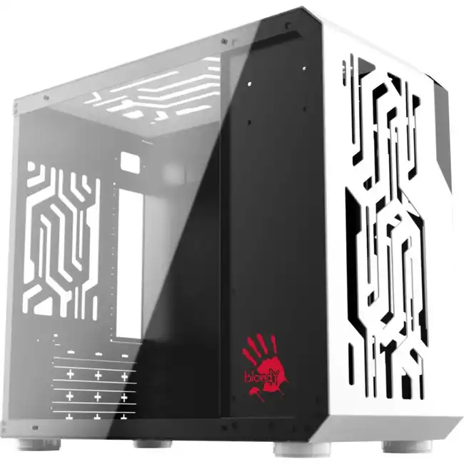 Корпус Bloody BD-CC110 White BD-CC110-WH (Mini-Tower)