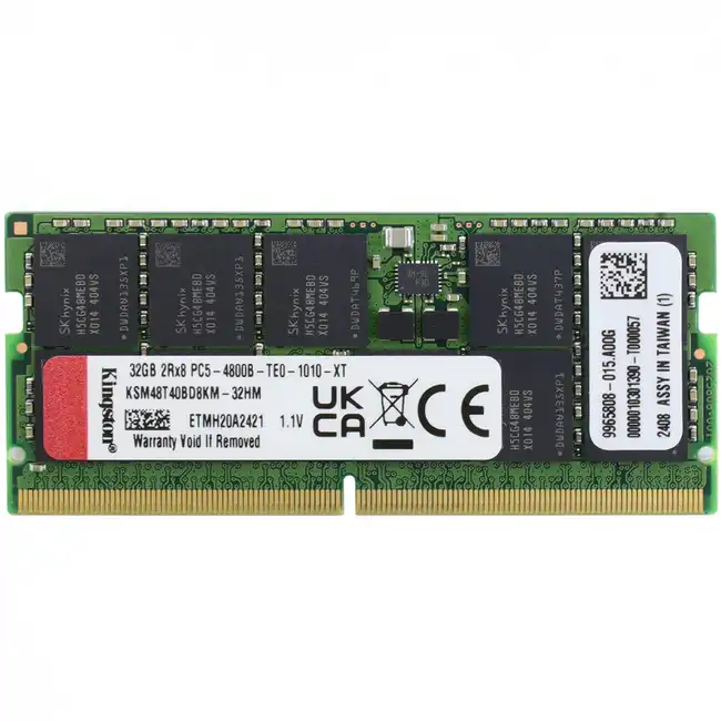 ОЗУ Kingston KSM48T40BD8KM-32HM (SO-DIMM, DDR5, 32 Гб, 4800 МГц)