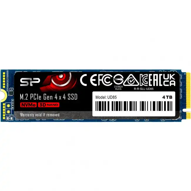 Внутренний жесткий диск Silicon Power UD85 SP04KGBP44UD8505 (SSD (твердотельные), 4 ТБ, M.2, PCIe)