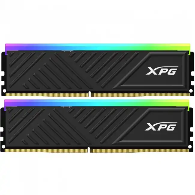 ОЗУ ADATA XPG SPECTRIX D35G RGB AX4U32008G16A-DTBKD35G (DIMM, DDR4, 16 Гб (2 х 8 Гб), 3200 МГц)