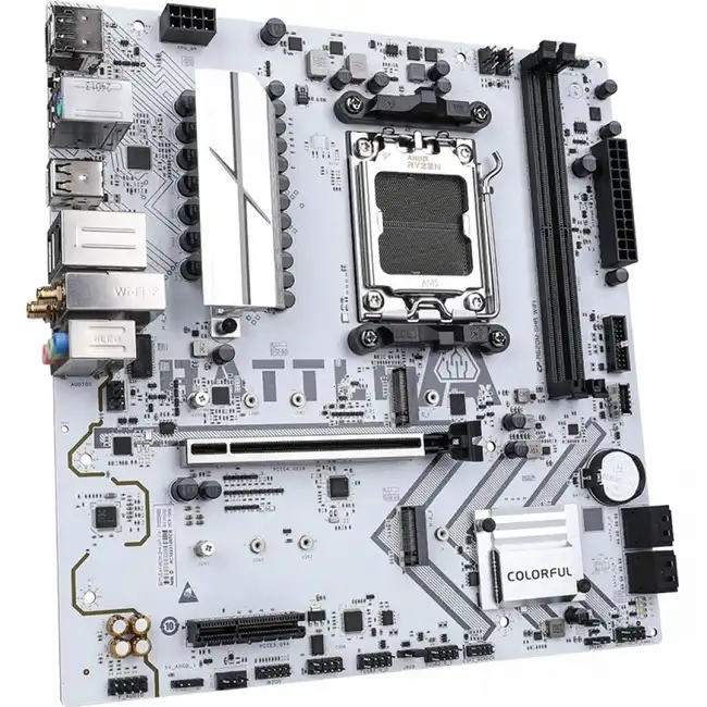 Материнская плата Colorful BATTLE-AX A620M-GHA WIFI V14 BATTLE-AX A620M-GHA WIFI V14||oem (micro-ATX, AMD AM5)