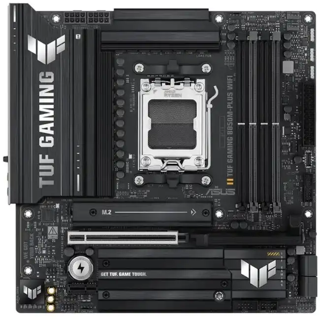 Материнская плата Asus TUF GAMING B850M-PLUS WIFI (micro-ATX, AMD AM5)