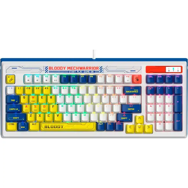 Клавиатура Bloody B950 Blue (Проводная, USB)