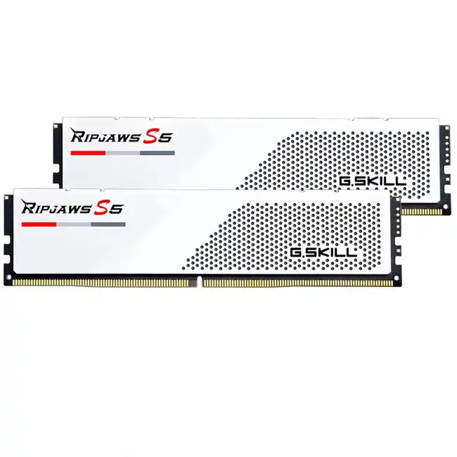 ОЗУ G.Skill RipJaws S5 F5-5600J4645A16GX2-RS5W (DIMM, DDR5, 32 Гб (2 х 16 Гб), 5600 МГц)