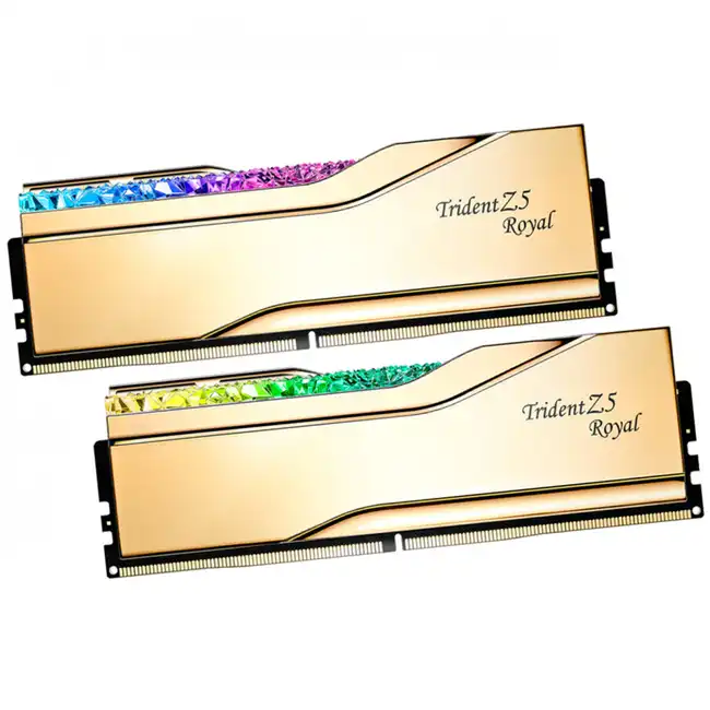 ОЗУ G.Skill Trident Z5 Royal F5-6400J3039G16GX2-TR5G (DIMM, DDR5, 32 Гб (2 х 16 Гб), 6400 МГц)