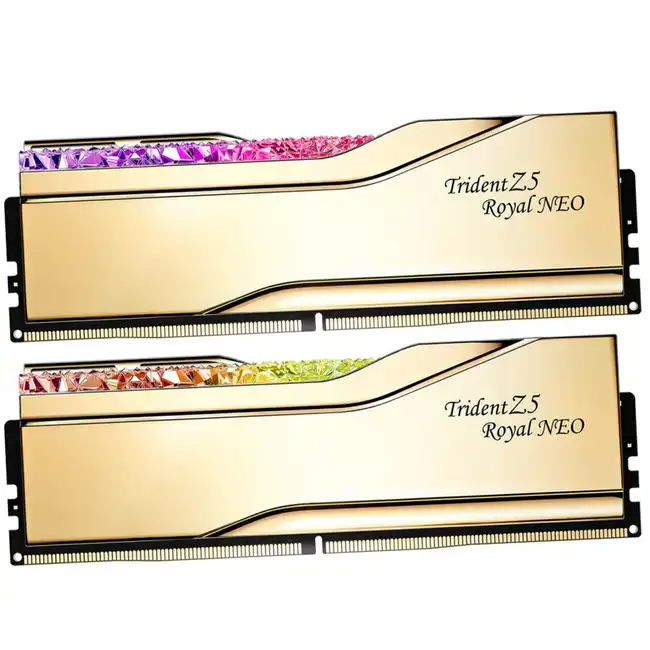 ОЗУ G.Skill Trident Z5 Royal Neo F5-6400J3039G16GX2-TR5NG (DIMM, DDR5, 32 Гб (2 х 16 Гб), 6400 МГц)