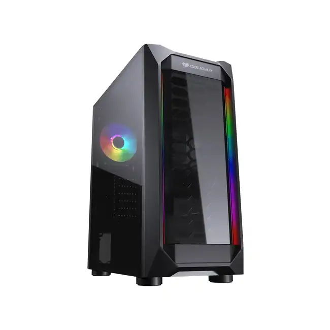 Корпус Cougar MX410-T Черный MX410-T CGR-5VM6B-T (Midi-Tower)
