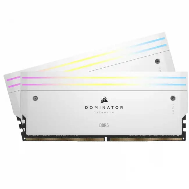 ОЗУ Corsair Dominator Titanium CMP32GX5M2B6400C32W (DIMM, DDR5, 32 Гб (2 х 16 Гб), 6400 МГц)