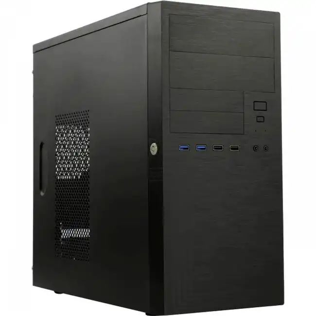Корпус Powerman ES555 500W Black 6184134 (Mini-Tower)