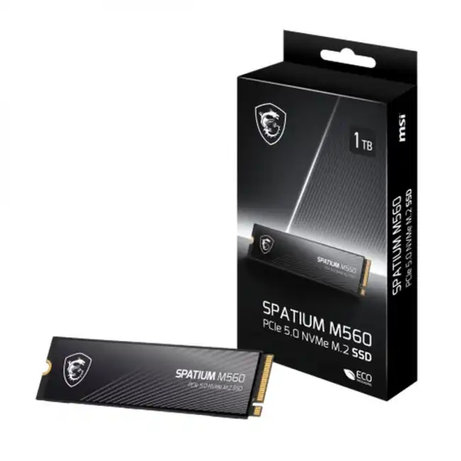 Внутренний жесткий диск MSI SPATIUM M560 S78-440L0F0-P83 (SSD (твердотельные), 1 ТБ, M.2, PCIe)