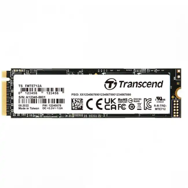Внутренний жесткий диск Transcend TS256GMTE712A-VS1 (SSD (твердотельные), 256 ГБ, M.2, PCIe)
