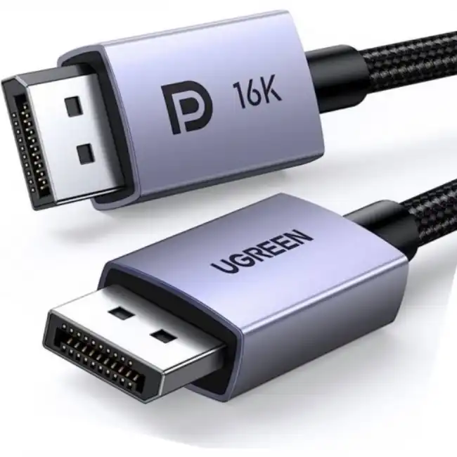 Кабель интерфейсный UGREEN DP118 DisplayPort 16K Cable 2m 15384
