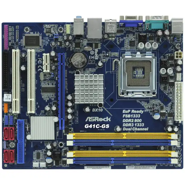 Материнская плата ASRock G41C-GS (micro-ATX, LGA 775)