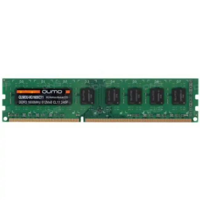 ОЗУ Qumo DDR3 DIMM 8GB QUM3U-8G1600C11L (DIMM, DDR3, 8 Гб, 1600 МГц)