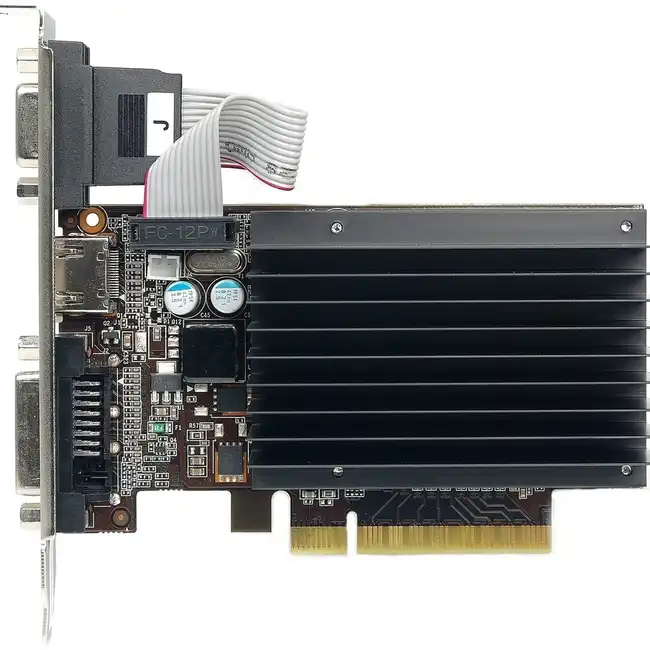 Видеокарта Palit GT 730 Silent LP NEAT7300HD06-2080H (1 ГБ)