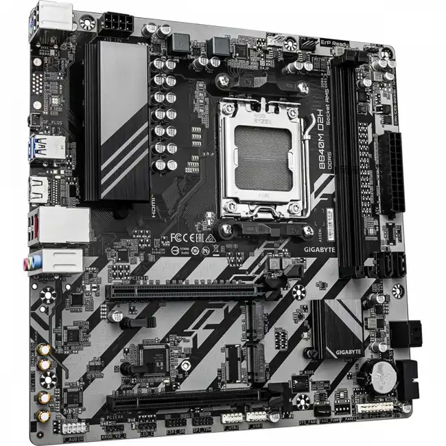 Материнская плата Gigabyte B840M D2H (micro-ATX, AMD AM5)