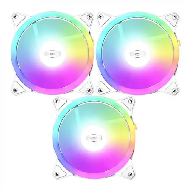 Охлаждение PCcooler F3 T120 ARGB WH 3IN1 (Для системного блока)