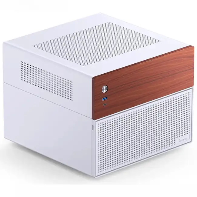 Корпус Jonsbo N4 White (Micro-Tower)