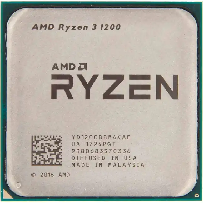 Процессор AMD Ryzen 3 1200 YD1200BBM4KAE OEM (3.1 ГГц, 8 МБ, OEM)