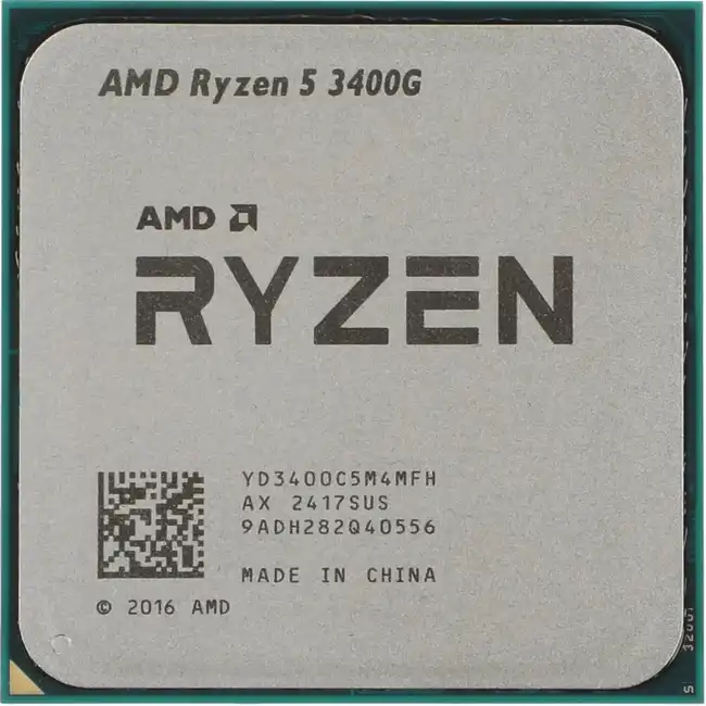 Процессор AMD Ryzen 5 3400G YD3400C5M4MFH OEM (3.7 ГГц, 4 МБ)