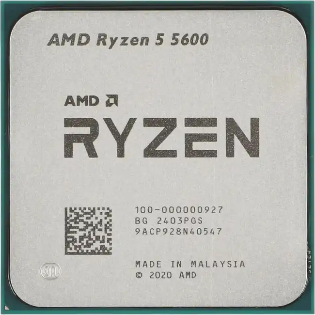 Процессор AMD Ryzen 5 5600 100-000000927 OEM (3.5 ГГц, 32 МБ, OEM)