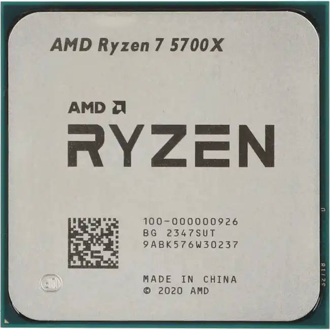 Процессор AMD Ryzen 7 5700X 100-000000926 OEM (3.4 ГГц, 32 МБ, OEM)