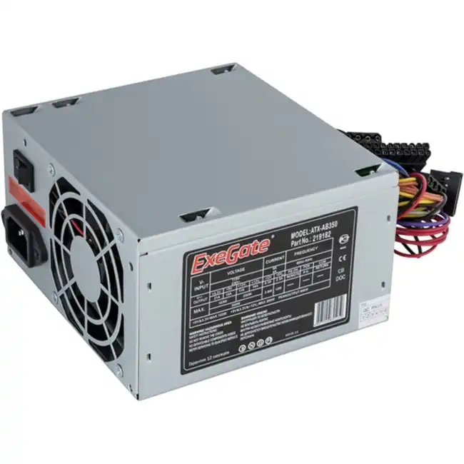 Блок питания ExeGate 350W ATX-AB350 OEM EX219182RUS (350 Вт)