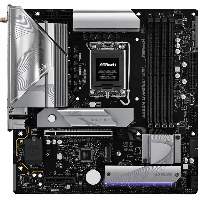 Материнская плата ASRock B860M-X WIFI (micro-ATX, LGA 1851)