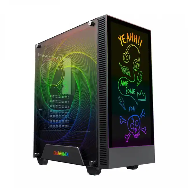 Корпус GameMax Kreator (MFG.A3612) Black KREATOR (MFG.A3612) BLACK (Midi-Tower)