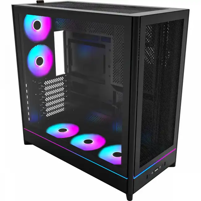 Корпус Montech HS01 PRO BLACK (Midi-Tower)