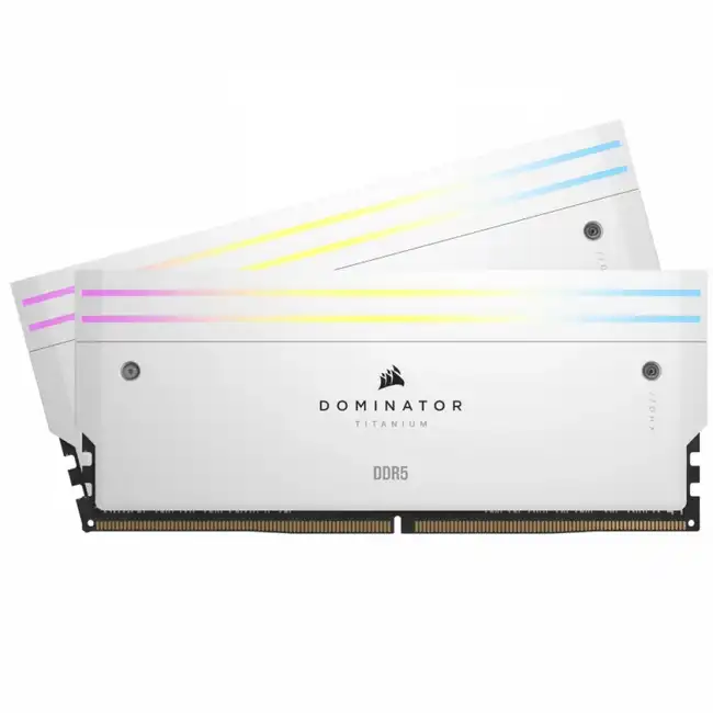 ОЗУ Corsair Dominator Titanium CMP48GX5M2B6000C30W (DIMM, DDR5, 48 Гб (2 x 24 Гб), 6000 МГц)