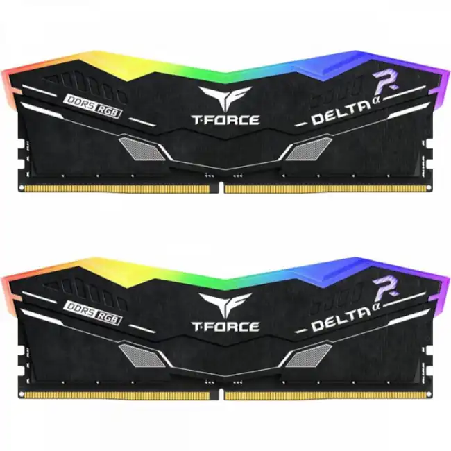 ОЗУ Team Group T-Force Delta RGB FF7D564G6000HC38JDC01 (DIMM, DDR5, 64 Гб (2 х 32 Гб), 6000 МГц)
