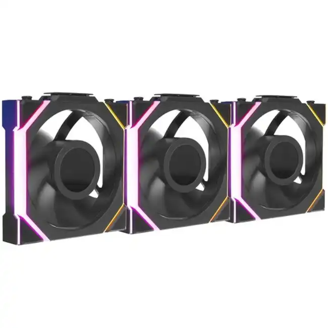 Охлаждение Lian Li UNI FAN SL WIRELESS LCD 120 12SLLCD1W3B (Для системного блока)
