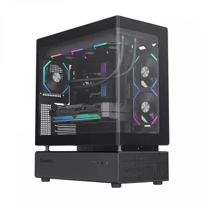 Корпус GameMax N80 BK Black 12118000001 (Midi-Tower)