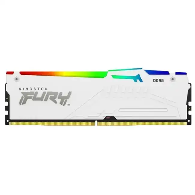 ОЗУ Kingston Fury Beast White RGB EXPO KF560C30BWEA-16 (DIMM, DDR5, 16 Гб, 6000 МГц)
