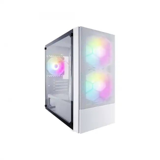 Корпус 1STPLAYER FIREBASE X4 White X4-M-WH-2F7-14-W-1F7-W (Mini-Tower)