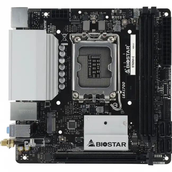 Материнская плата BIOSTAR B760NH-E (Mini-iTX, LGA 1700)