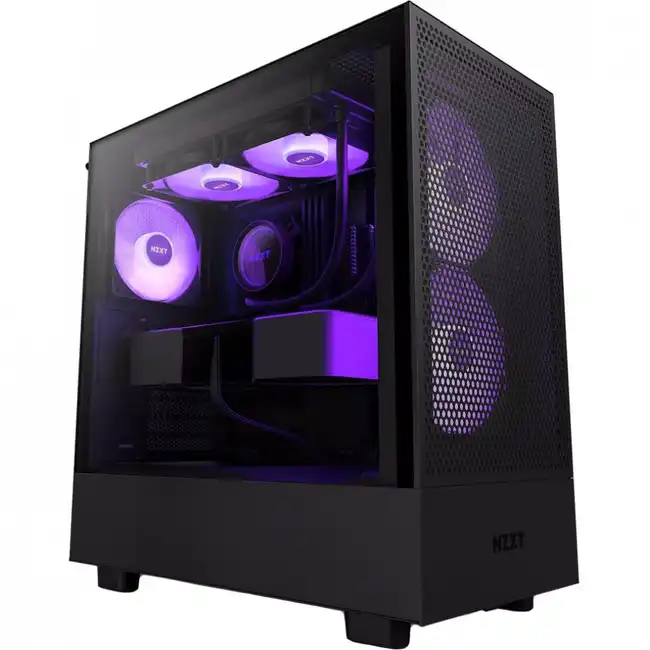 Корпус NZXT H5 Flow RGB Black CC-H51FB-R1 (Midi-Tower)