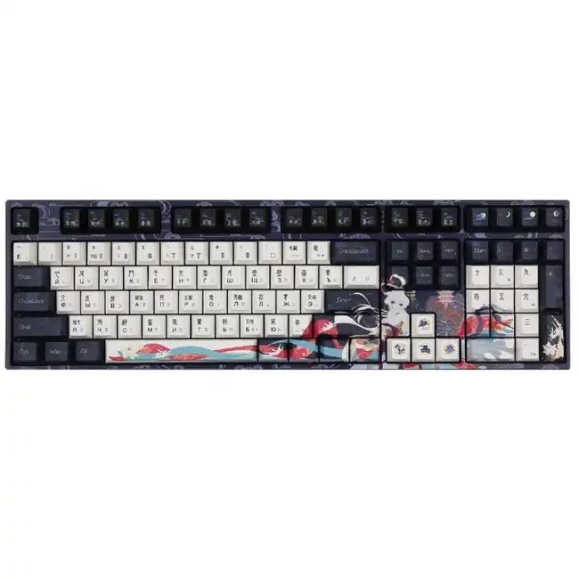 Клавиатура Varmilo Chang'e VPT108 Cherry MX Silent Red A70A054D5A5A06A043 (Беспроводная, Bluetooth)