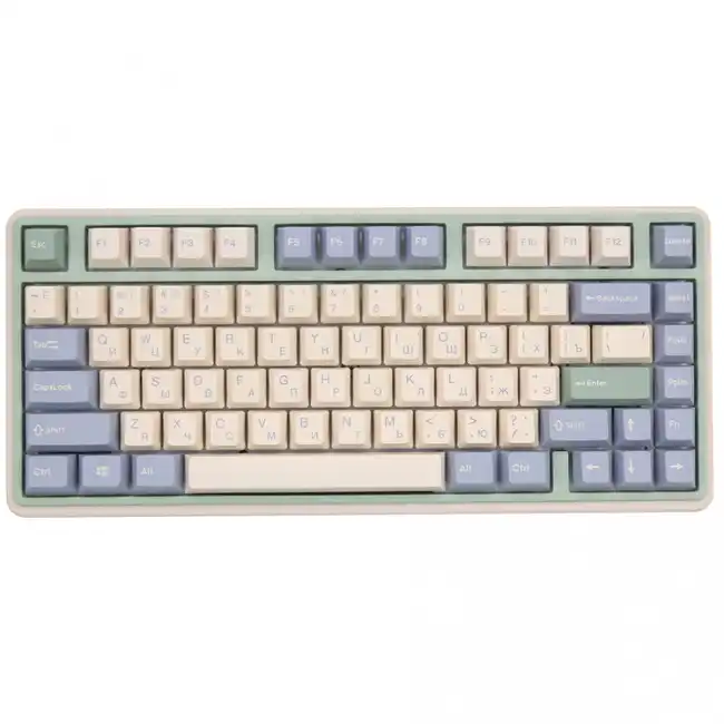Клавиатура Varmilo Eucalyptus VXT81 Cherry Mx Silent Red A59A046D5A5A06A051 (Проводная, USB)