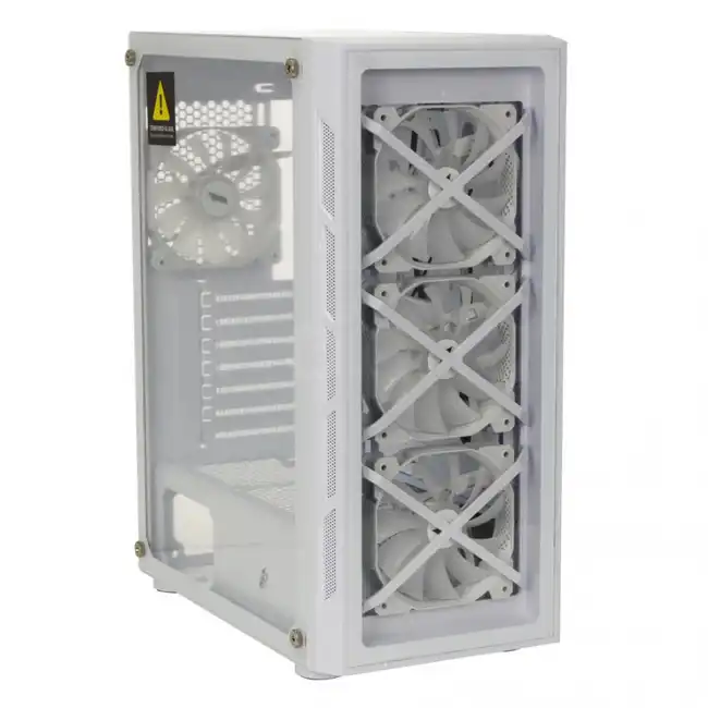 Корпус 1STPLAYER FireBase XP-G, White XP-G-WH-4F7-W (Midi-Tower)