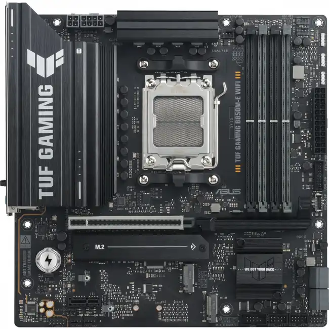 Материнская плата Asus TUF GAMING B850M-E WIFI (micro-ATX, AMD AM5)