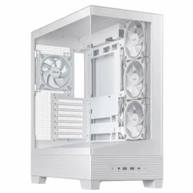 Корпус Asus A31 Plus TG ARGB White A31 PLUS TG ARGB WHITE (Midi-Tower)